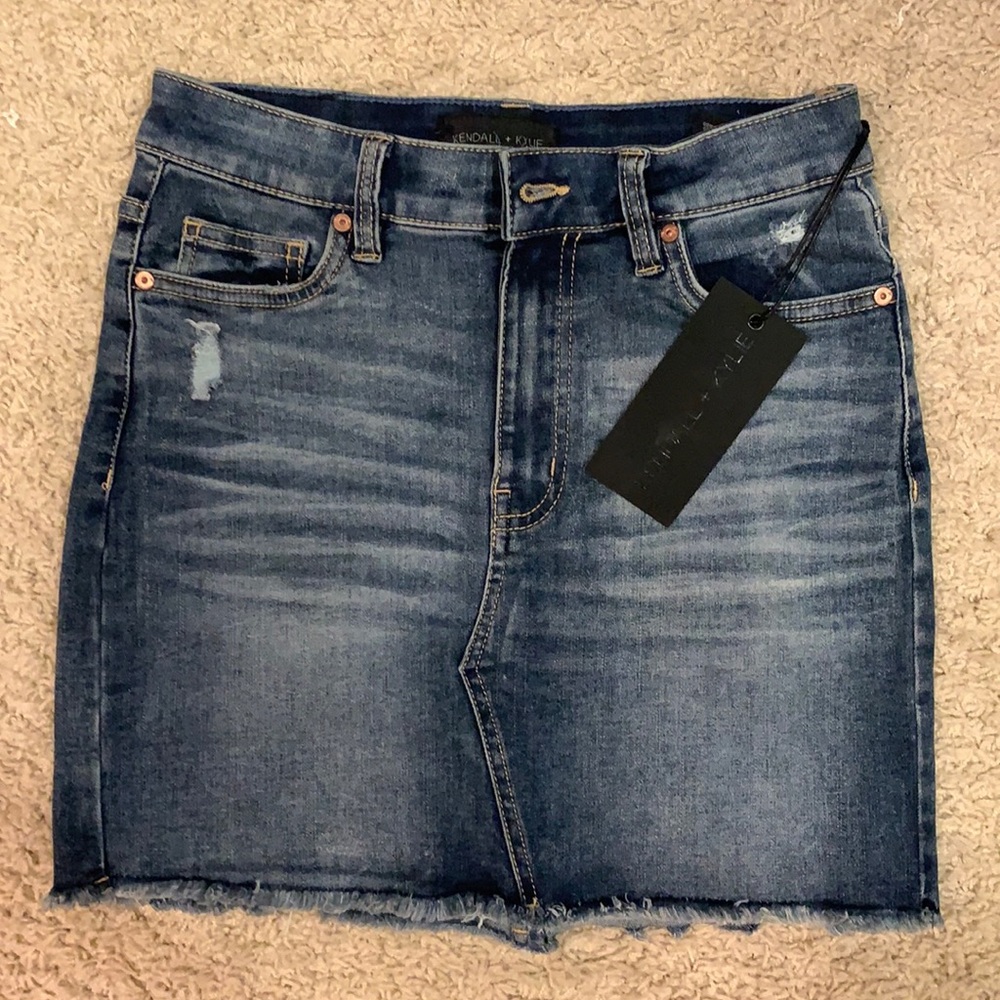 NWT Kendall + Kylie denim jean skirt